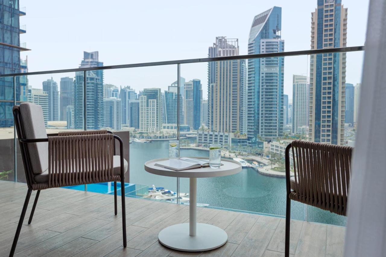 Jumeirah Living Marina Gate Dubai Aparthotel Exterior photo A balcony in Dubai